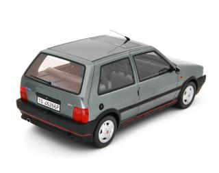 Fiat Uno Turbo i.e. 1.4 1990 GRIGIO JUPINER Laudoracing 1:18 Resinemodell (Türen, Motorhaube... nicht zu öffnen!)
